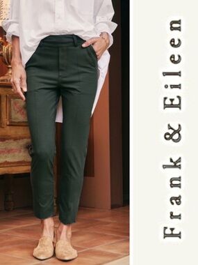 Frank & Eileen Murphy Billion Dollar Pants Super Stretch Evergreen Sz Large